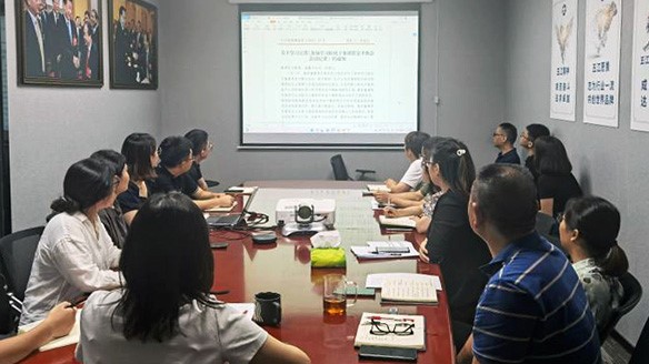 商管子集团积极贯彻落实数据化、表格化管理思想